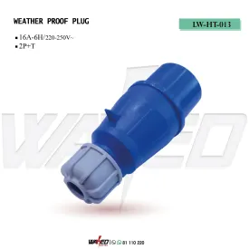 Weather Proof Plug - 16A