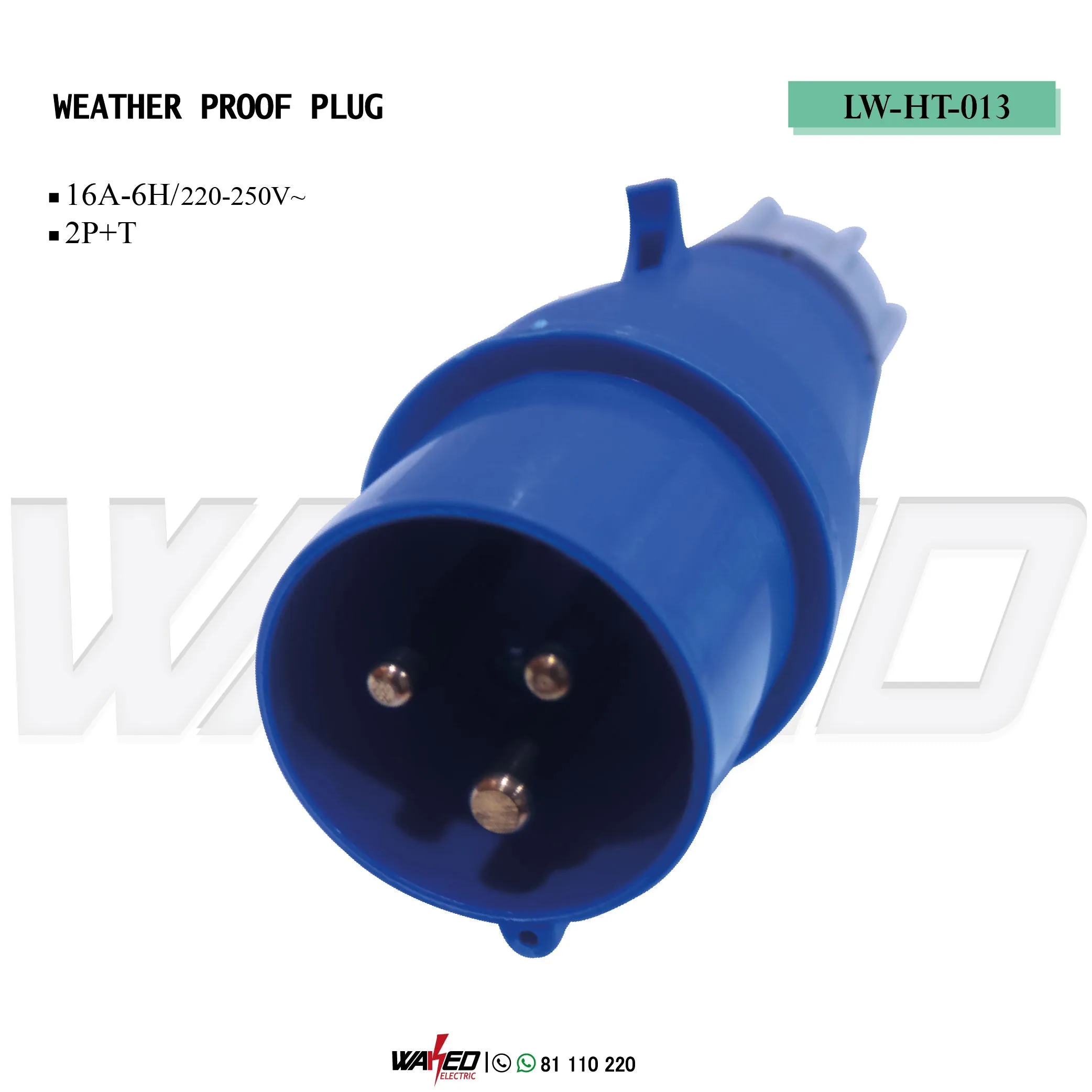 Weather Proof Plug - 16A