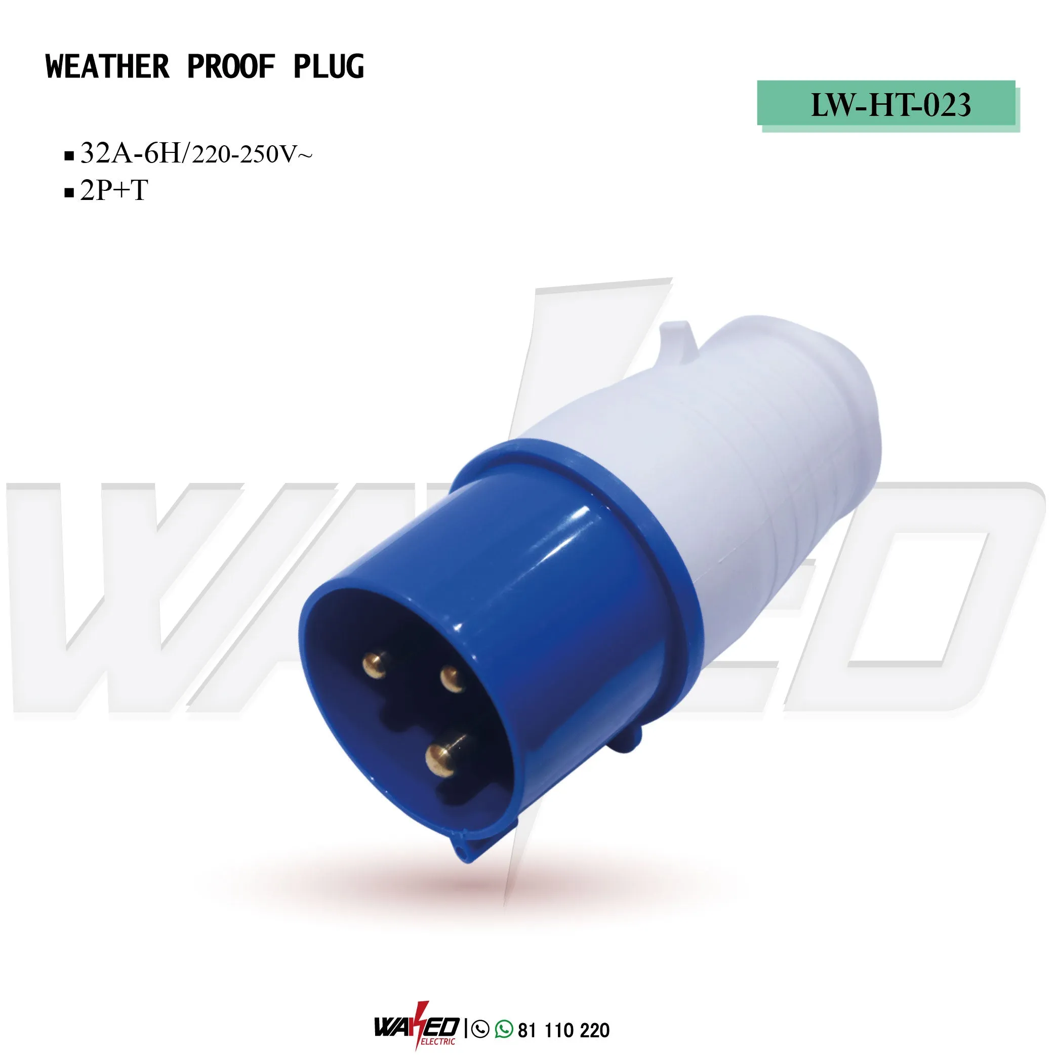 Weather Proof Plug - 32A