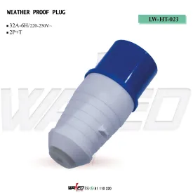 Weather Proof Plug - 32A