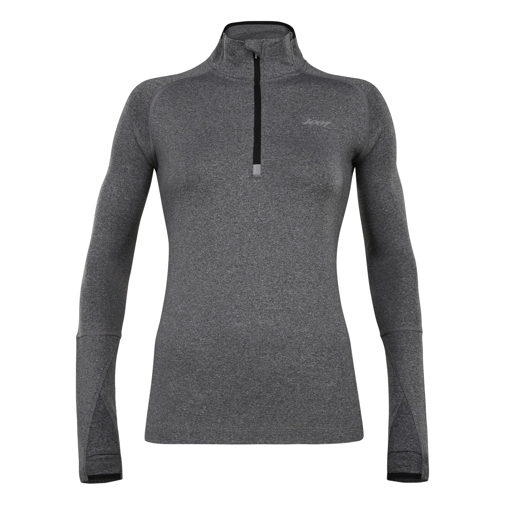 Womens Dawn Patrol 1/2 Zip - Black