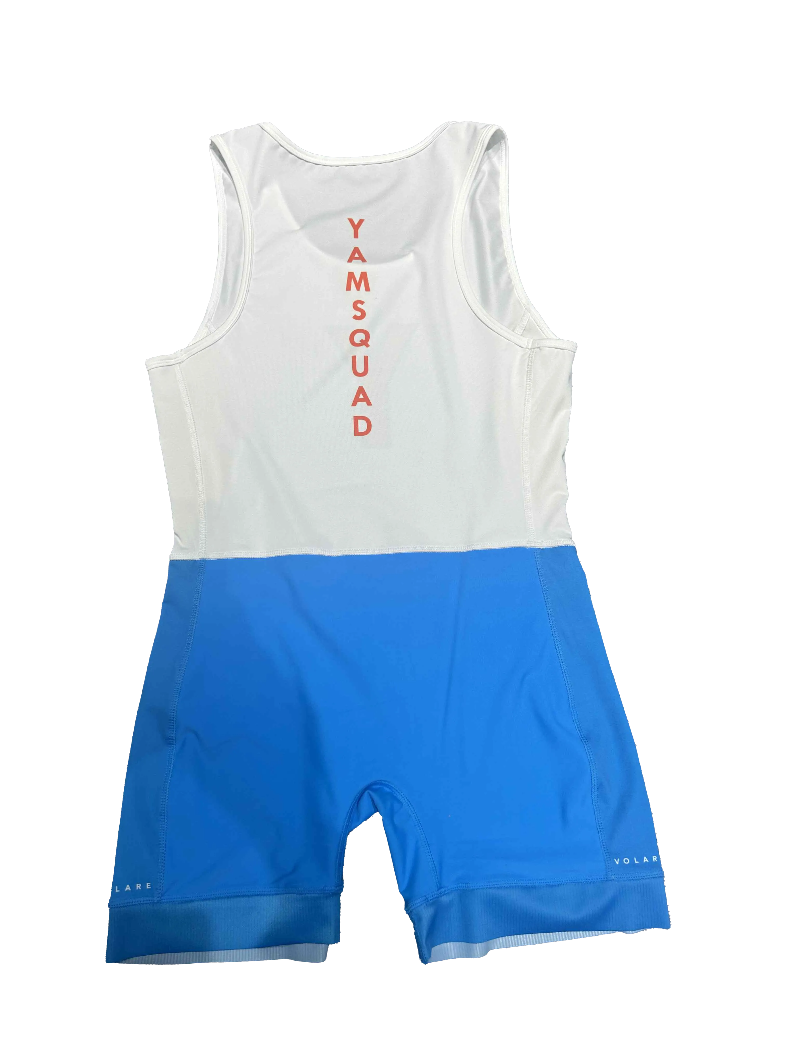 Yamsquad Performance Mens Rowing Unisuit White