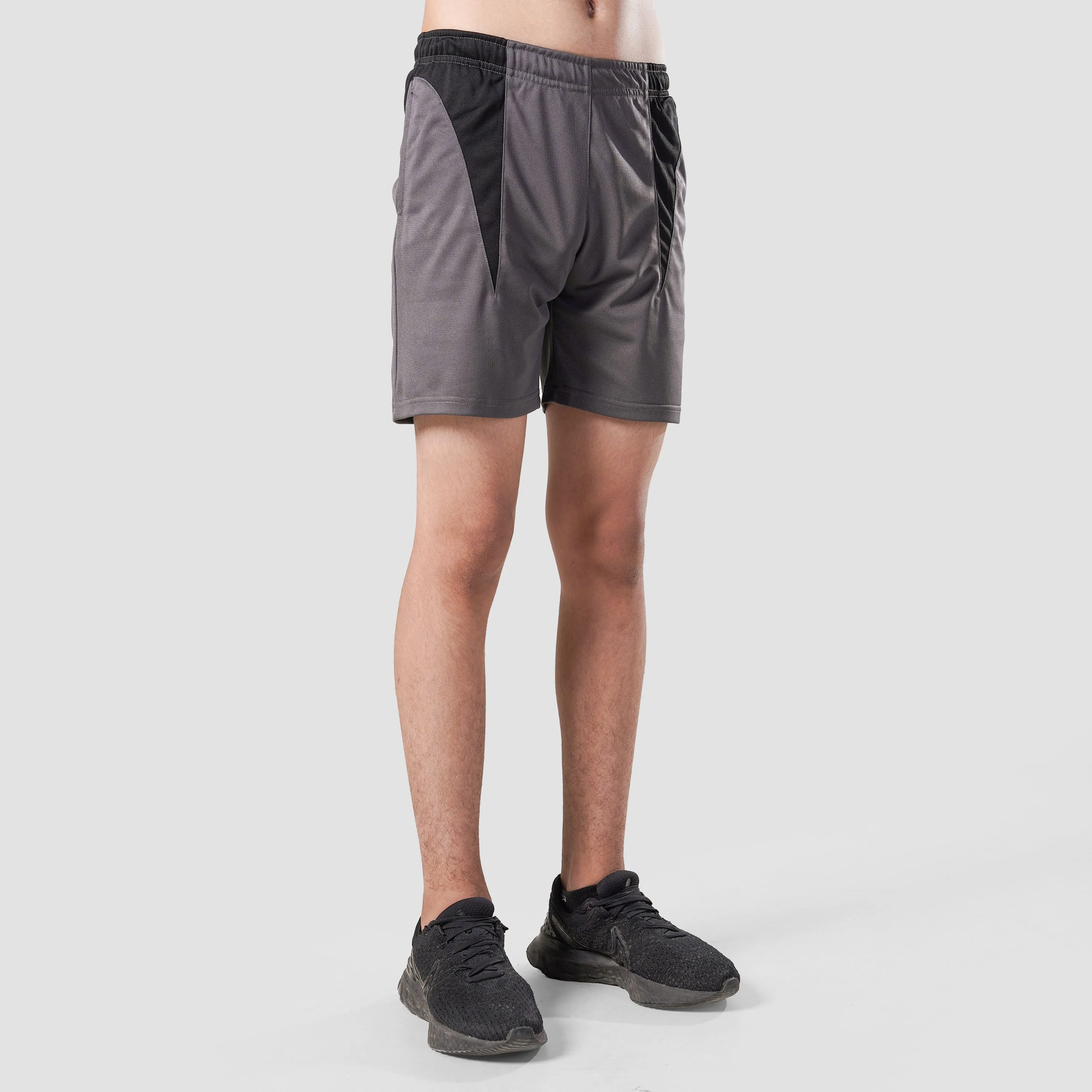 Youth Active Flow Shorts (Grey)